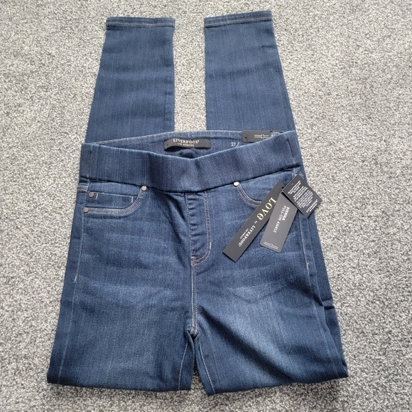 NWT! Liverpool Pull On Jeans - Picture 4 of 8